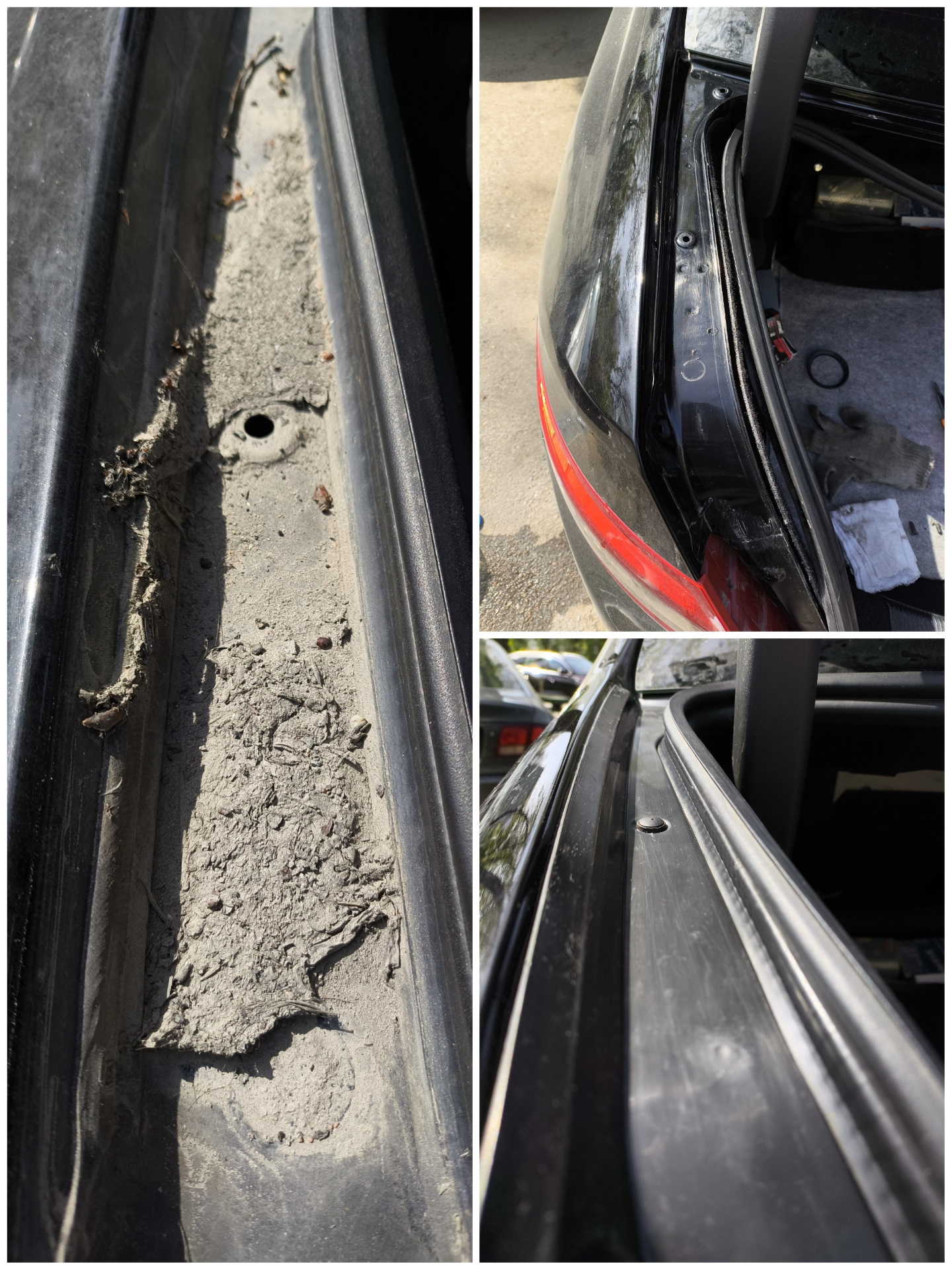 Заливает блок предохранителей в багажнике, часть 1 — Mercedes-Benz C ...