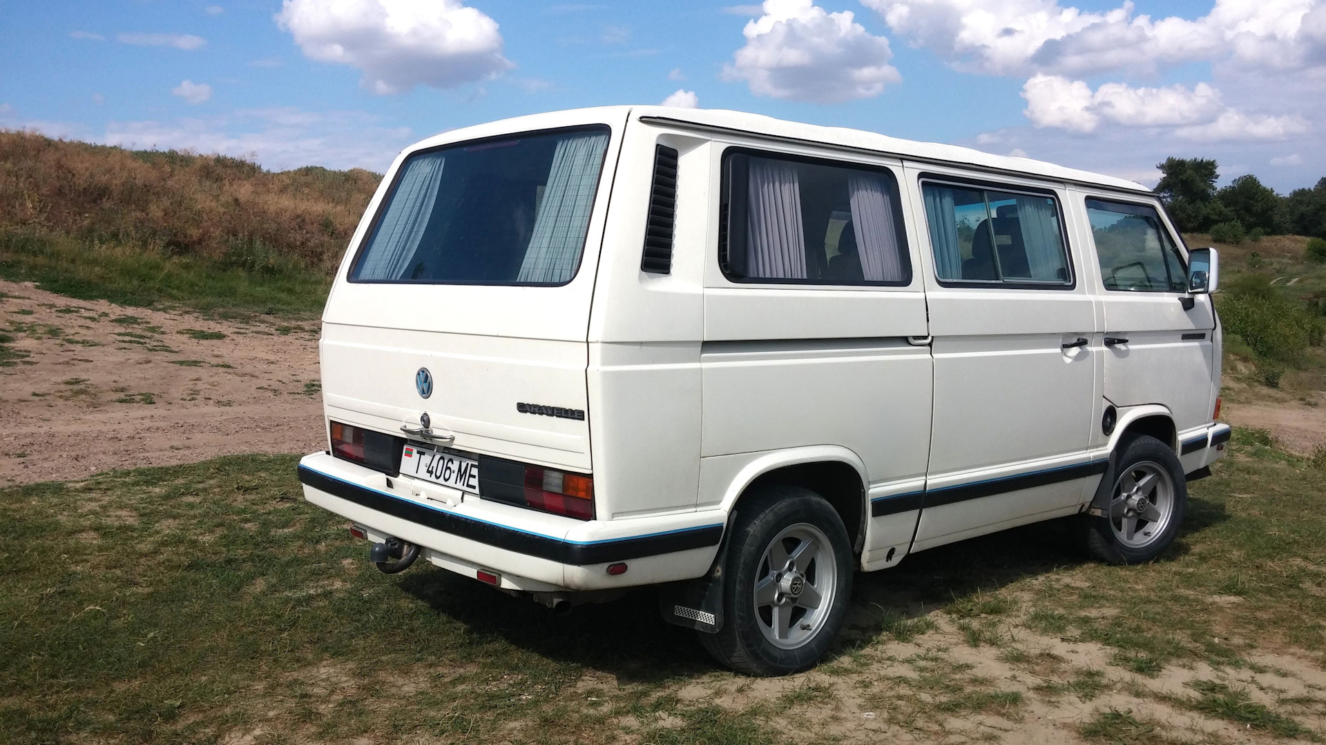 Volkswagen Caravelle (T3) 1.9 дизельный 1987 | T3 белый медведь Умка на  DRIVE2