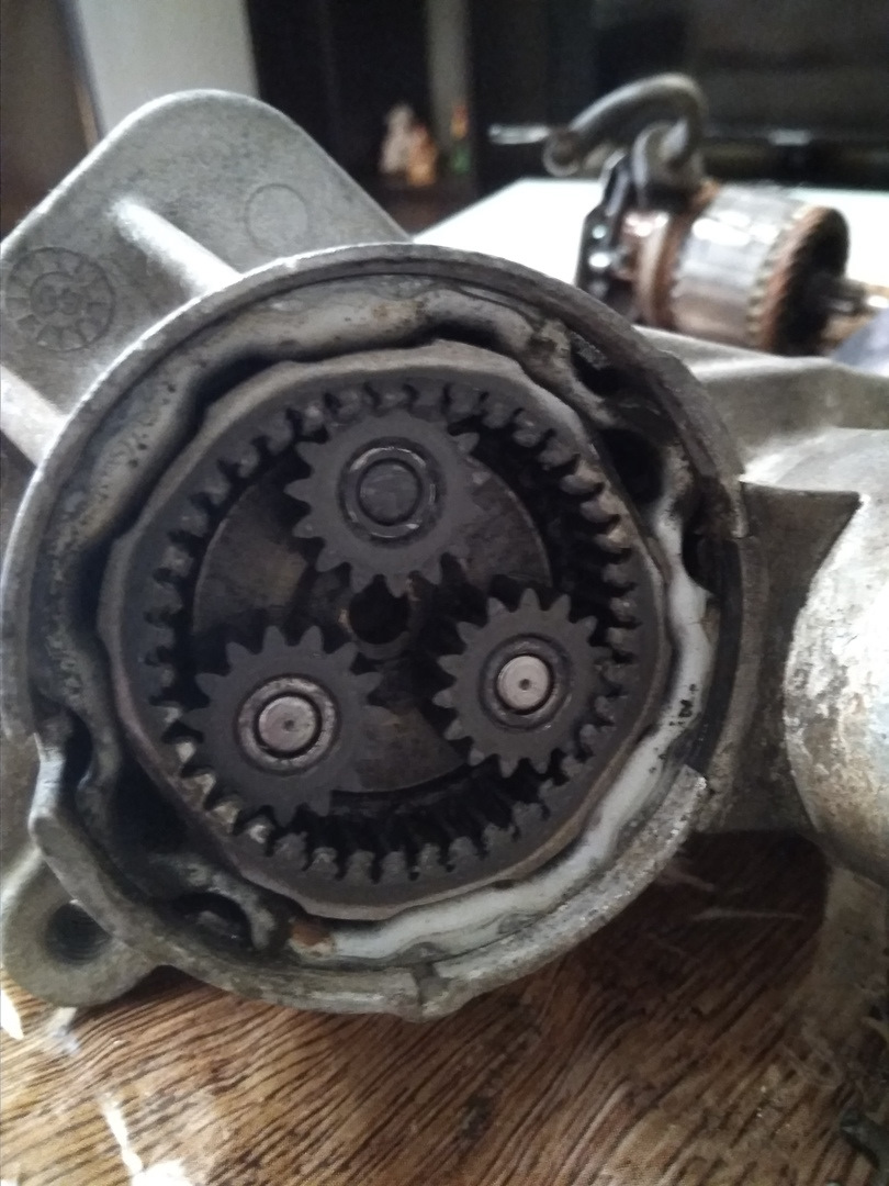 Смазка стартера — Nissan Tiida (1G), 1,6 л, 2010 года | плановое ТО ...