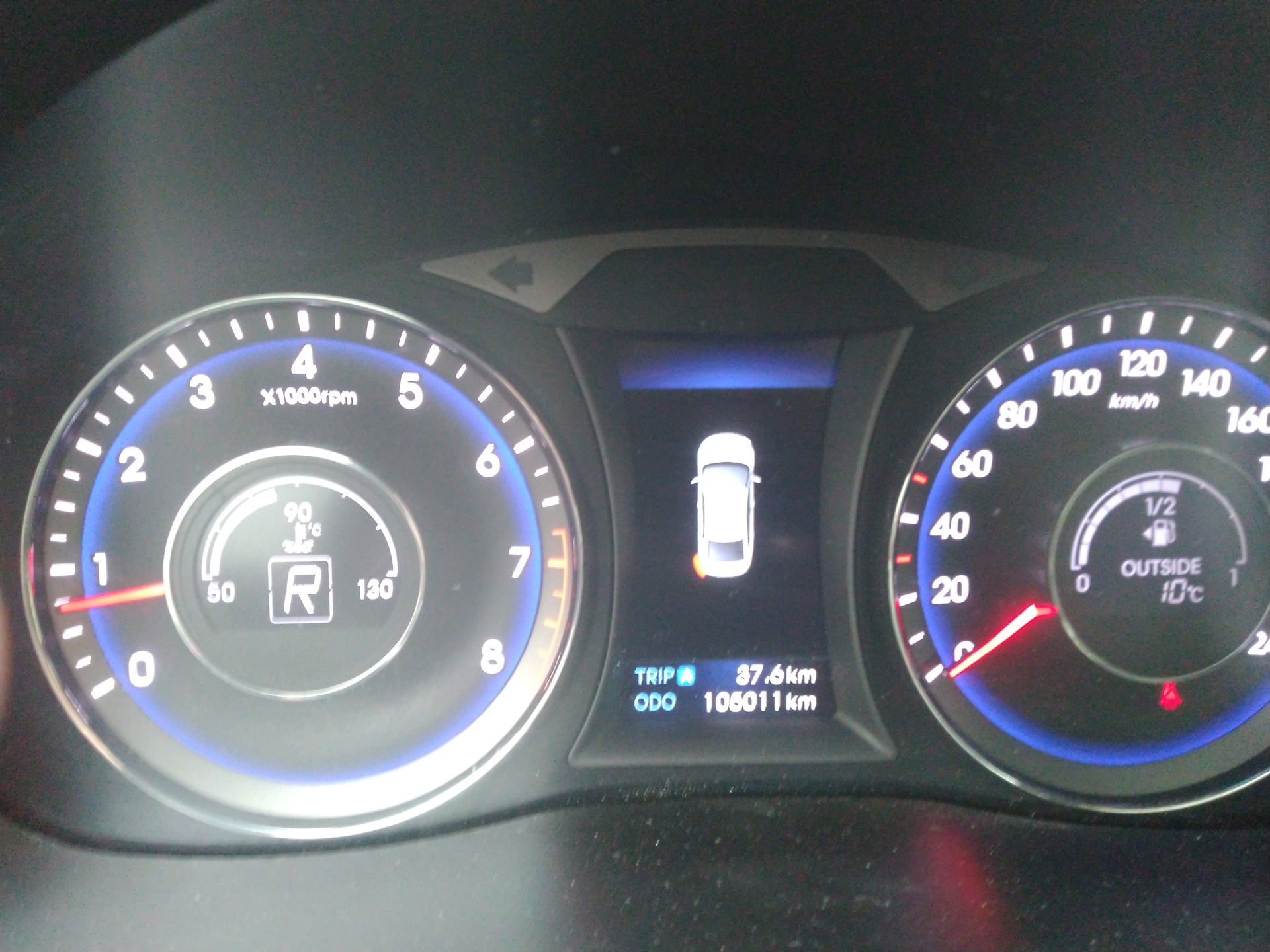 I40 парктроник. Hyundai i40 парктроники.