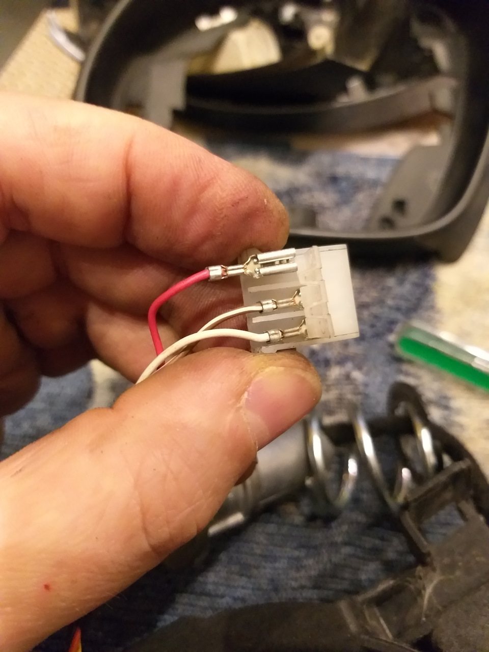 Ремонт зеркала бокового обзора шкода йети — Skoda Yeti, 1,2 л, 2014 ...