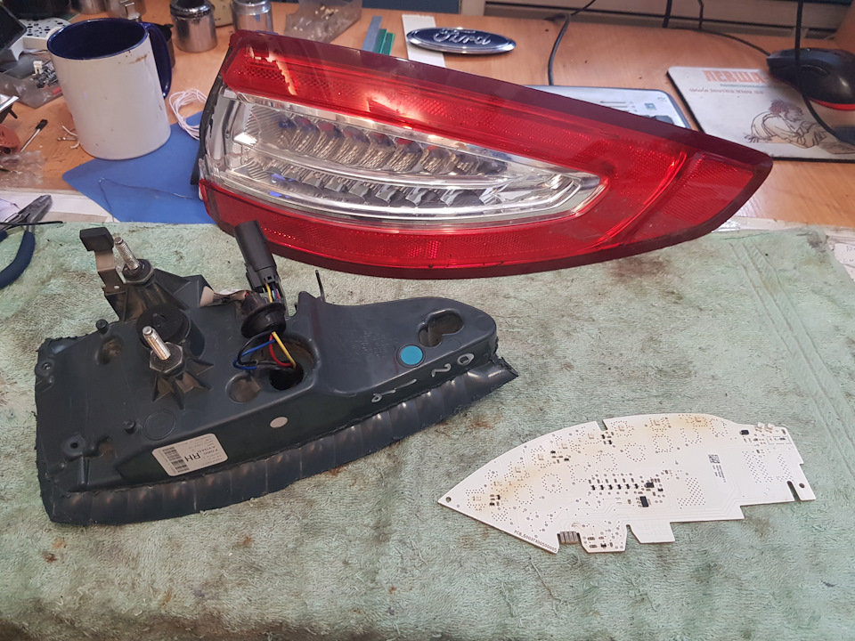 Желтые поворотники вместо красных Ford Fusion USA(Mondeo) — Сообщество ...