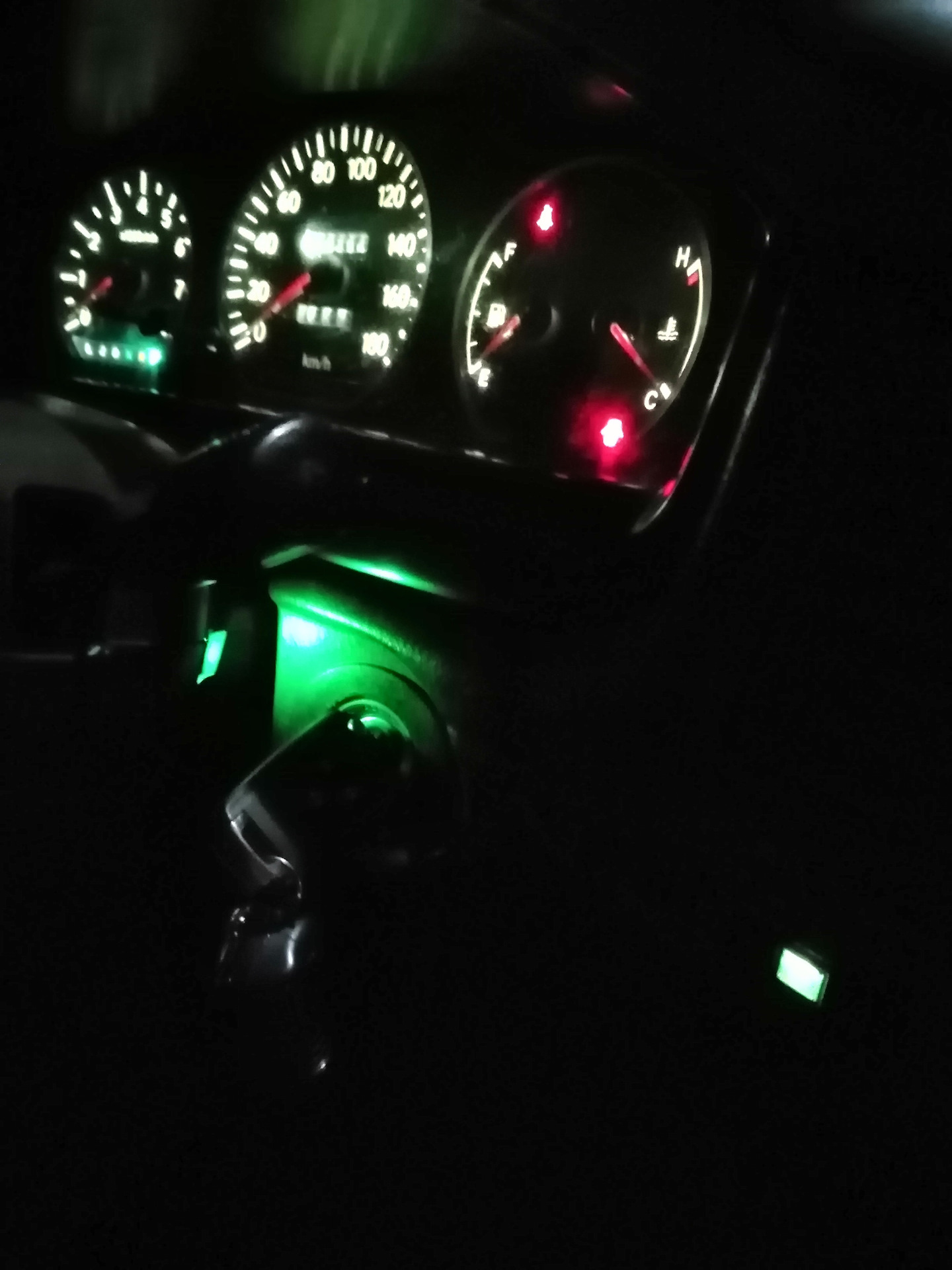 Воскрешение подсветки замка зажигания — Toyota Corona (T190), 1,8 л ...