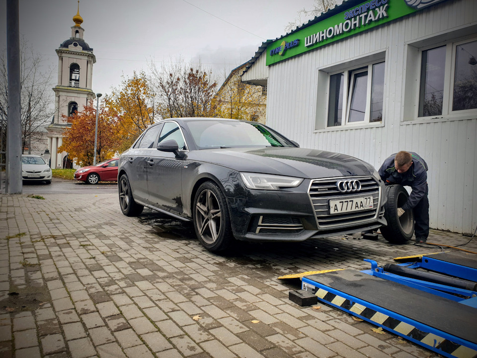 Фото в бортжурнале Audi A4 (B9)