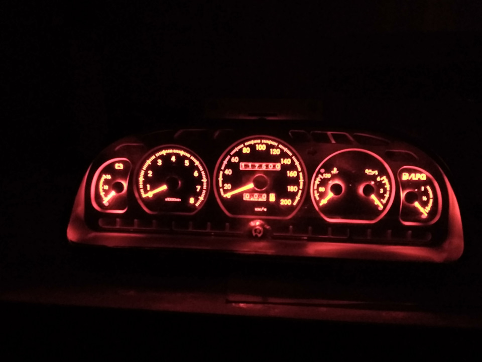 Приборка 3110 в торпеду Опель вектра на Ваз — Lada 21099, 1,5 л, 2003 ...