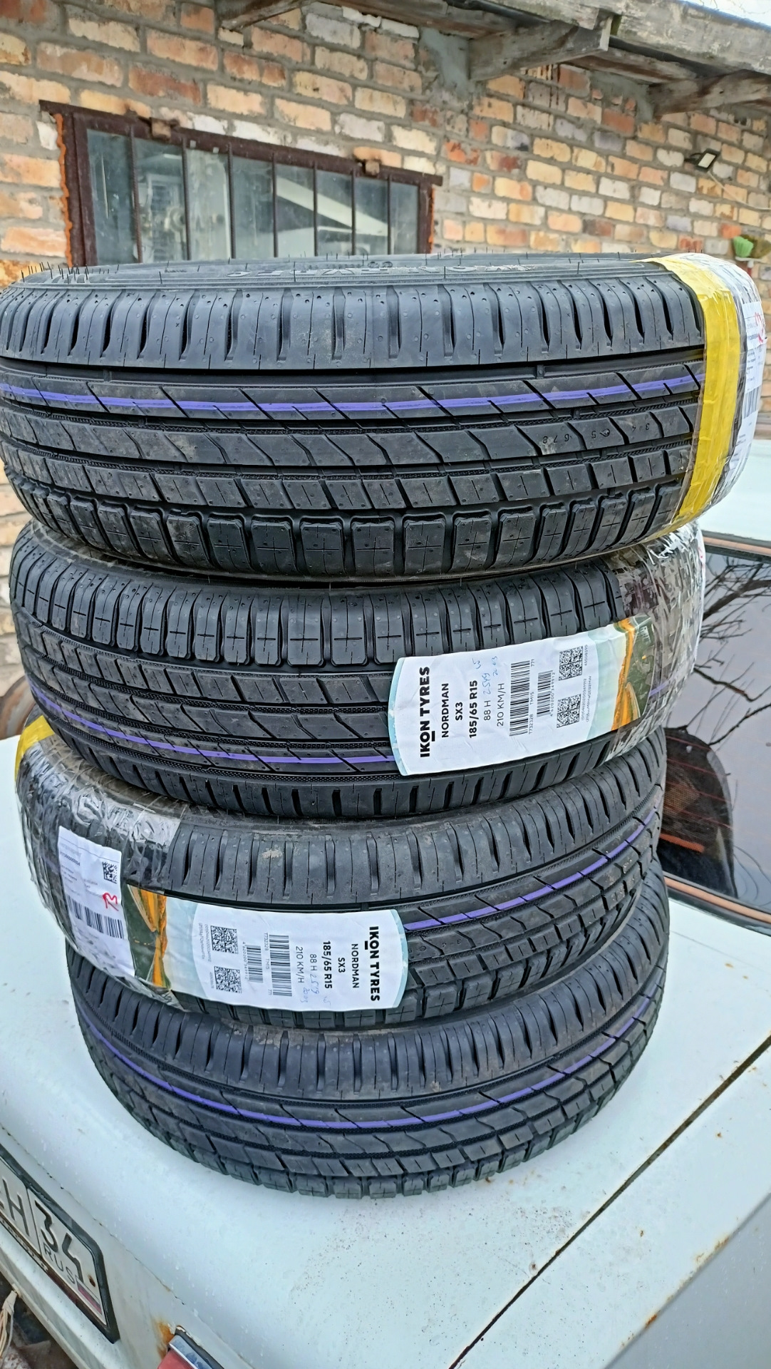 Ikon tyres nordman sx3 — Lada Vesta SW (1G), 1,6 л, 2019 года | шины ...