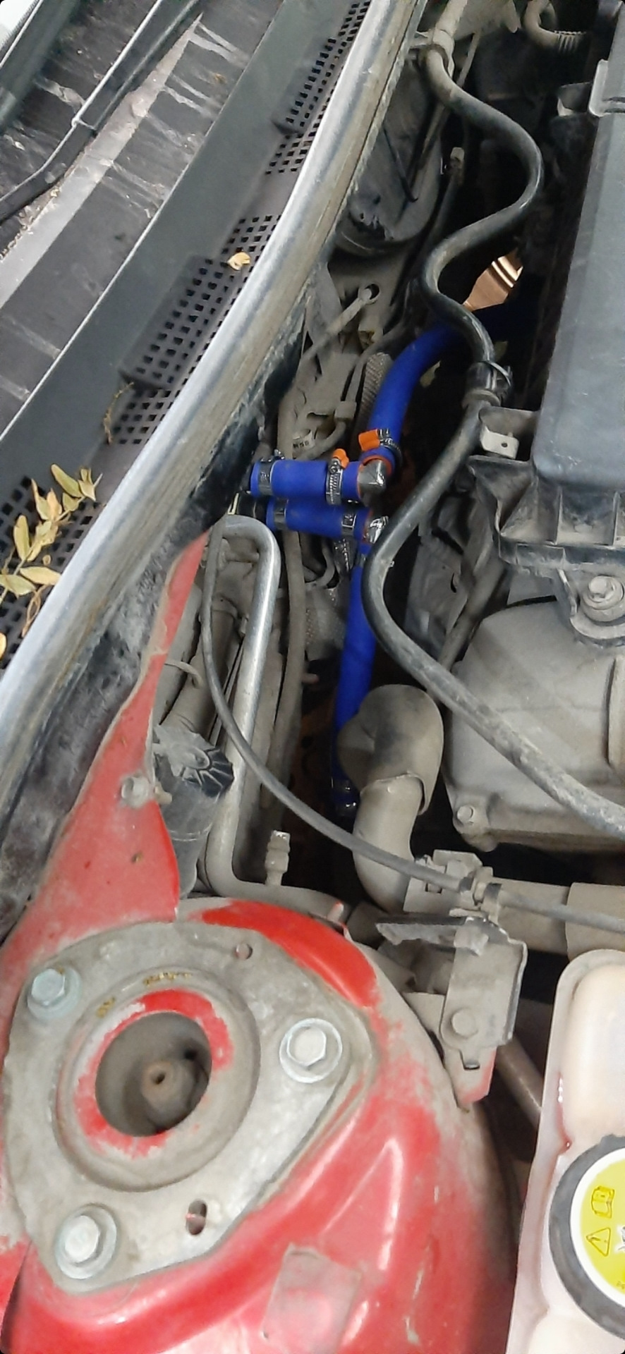 Патрубки печки/к предыдущей записи — Mazda 3 (1G) BK, 1,6 л, 2008 года ...