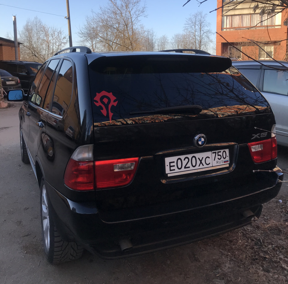 23 За Орду! Наклейка World of Warcraft :) — BMW X5 (E53), 3 л, 2004 года |  просто так | DRIVE2