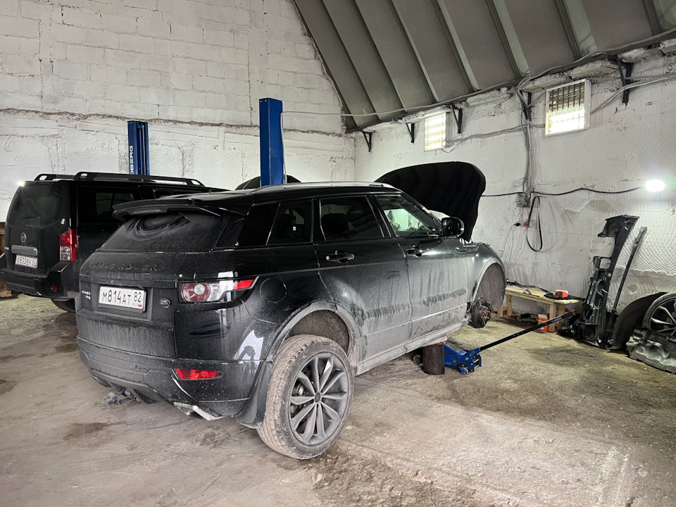 Внеплановое ТО — Land Rover Range Rover Evoque, 2,2 л., 2012 года ...