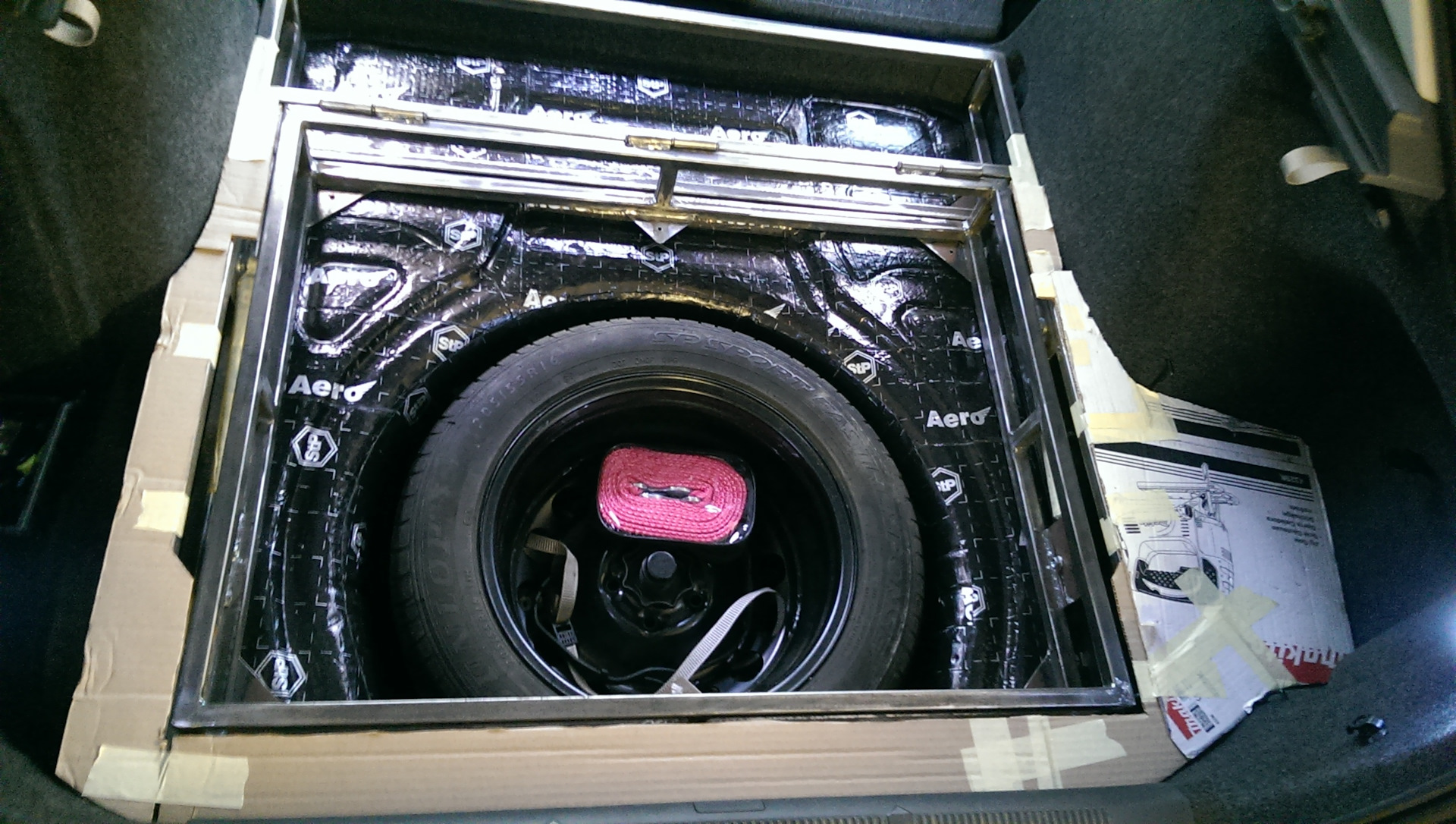 Фальшпол в багажнике — Skoda Octavia A5 Mk2, 1,6 л, 2011 года ...