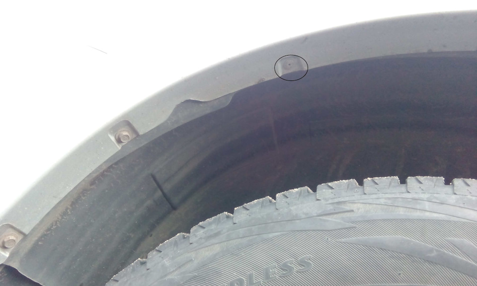 так как же всё таки снять подкрылок? — Mitsubishi Pajero (4G), 3 л ...