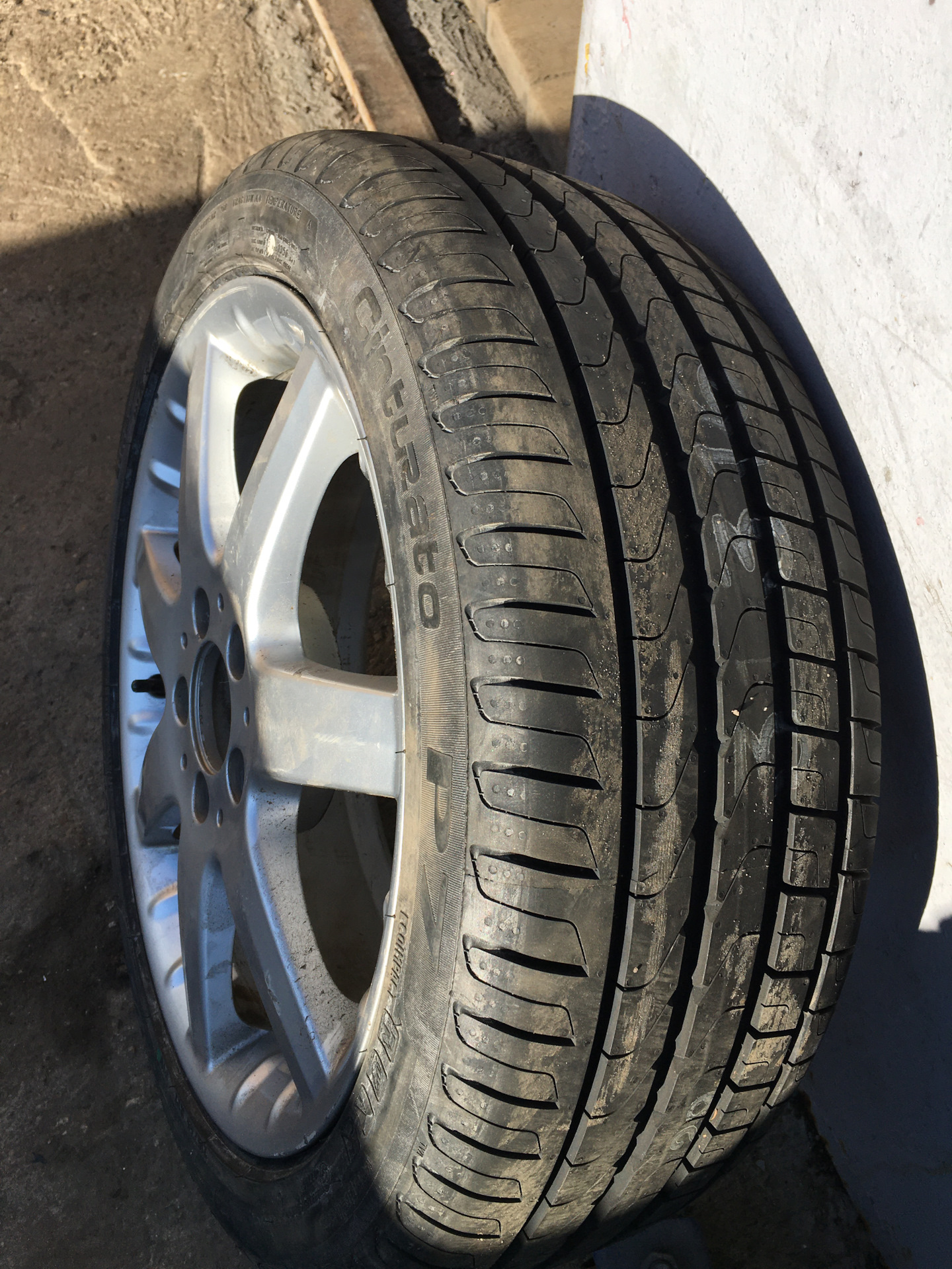 Летние шины для машины 🚗 — Mercedes-Benz A-Class (W169), 2 л, 2008 года ...
