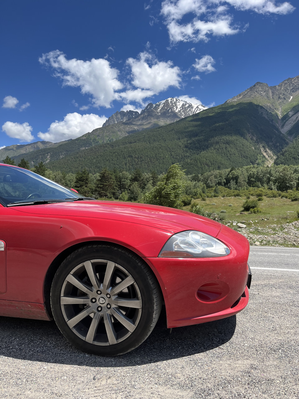 Grand Tour в Приэльбрусье на Jaguar XK, июль 2023 — DRIVE2