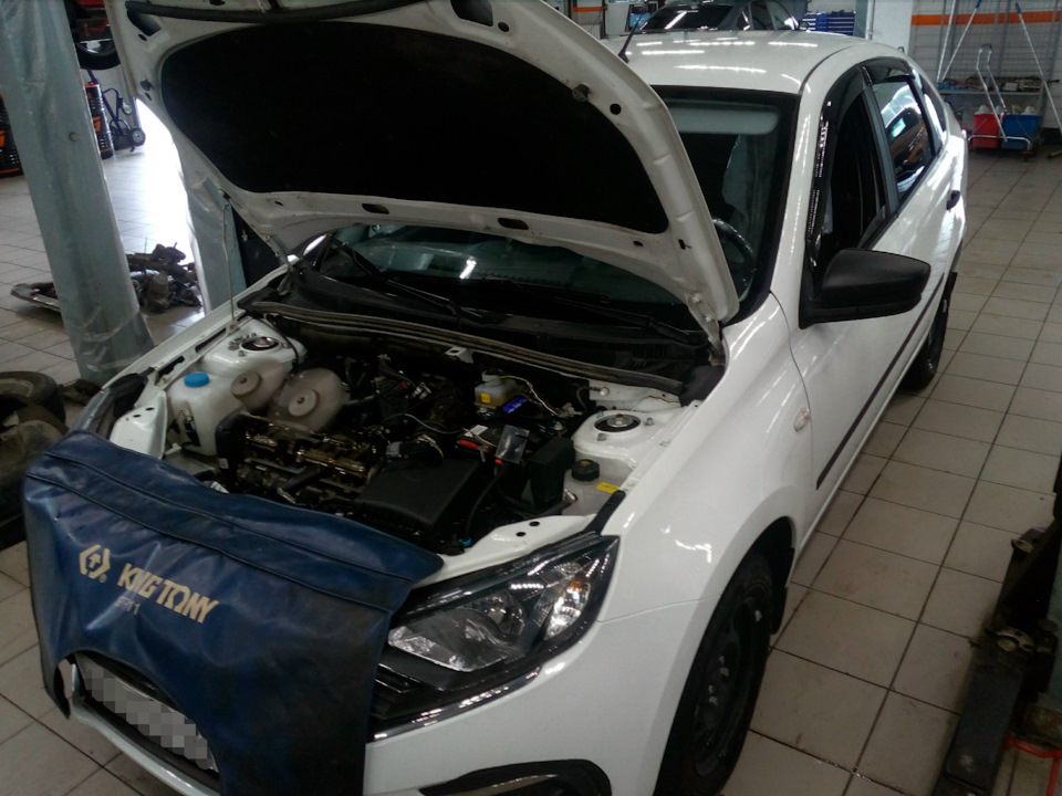 30тыс за 1год — Lada Гранта Лифтбек (2G), 1,6 л, 2019 года | плановое ...