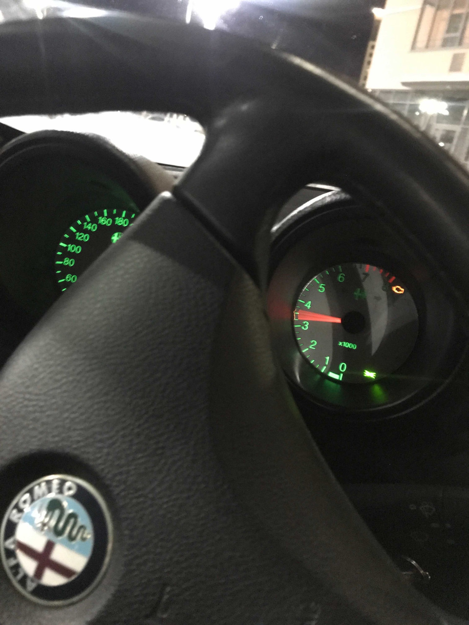 Ремонт лампочки приборной панели (лампочка чека) — Alfa Romeo 156, 1,8 ...