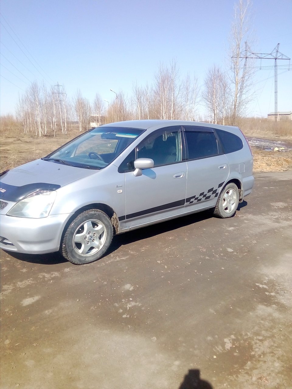 Улучшение внешнего вида — Honda Stream (RN), 1,7 л, 2001 года | тюнинг |  DRIVE2