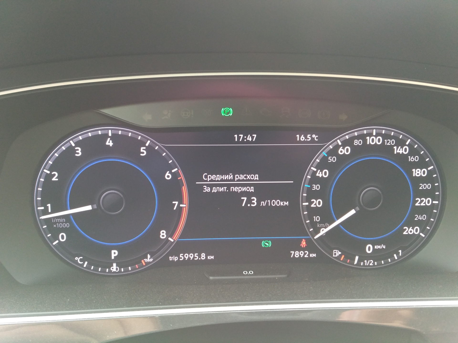 Volkswagen tiguan расход