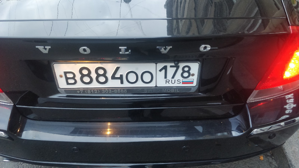 Камера заднего вида — Volvo S60 (1G), 2,5 л, 2009 года | своими руками ...