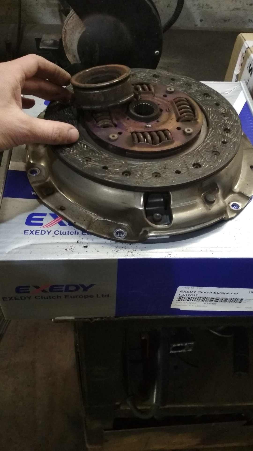 Замена сцепления — Subaru Forester (SG), 2 л, 2007 года | плановое ТО ...