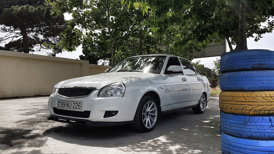 Диски Vossen Cvt R15 на приору — Lada Приора седан, 1,6 л, 2018 года ...