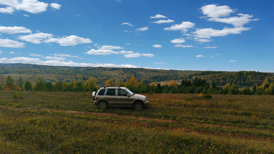 Марийская Швейцария д. Визимбирь — KIA Sportage (1G), 2 л, 2004 года ...