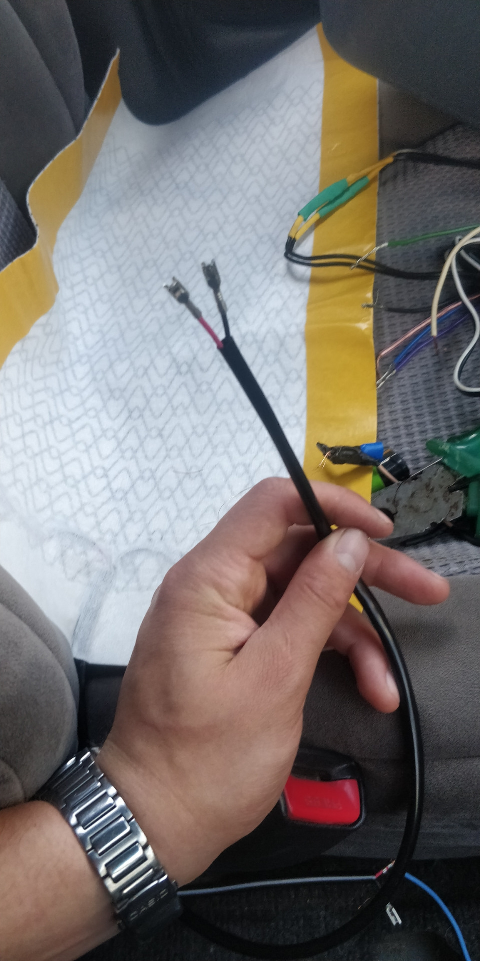 Подогрев сидений (продолжение) подключение для НЕэлектриков — Toyota ...