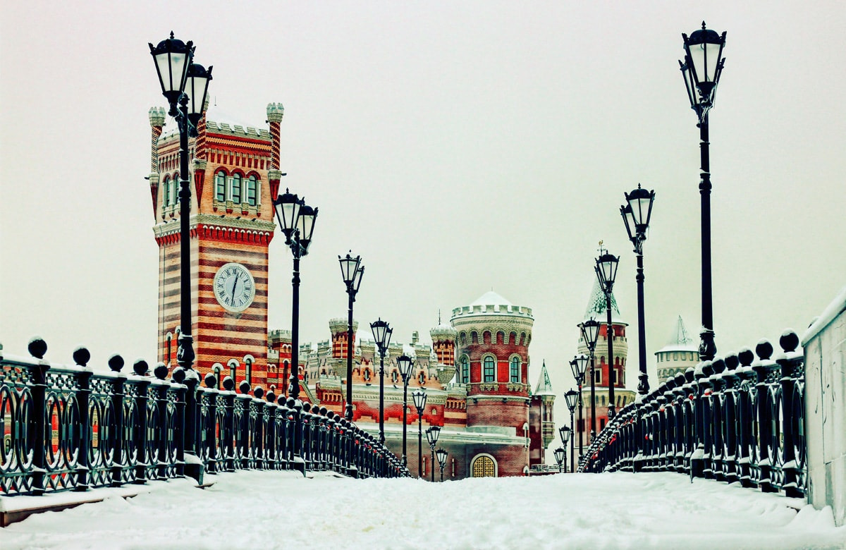 Зимняя Йошкар Ола Фото