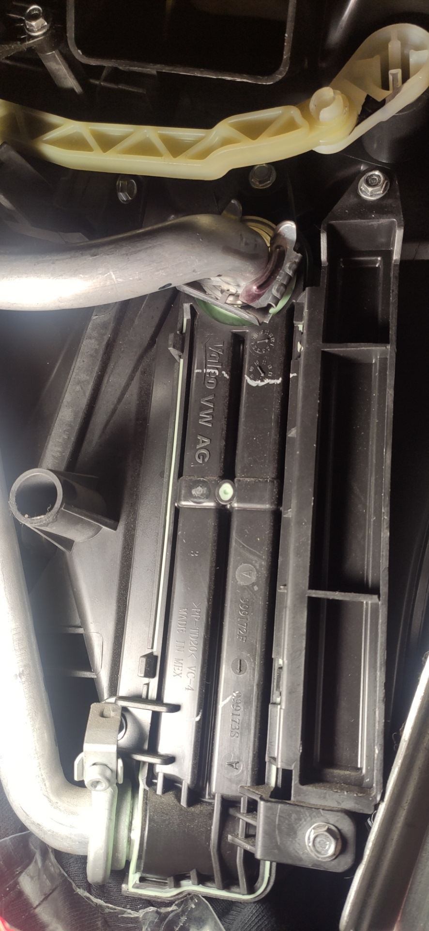 Забитый радиатор печки — Volkswagen Jetta VI, 1,8 л, 2015 года ...