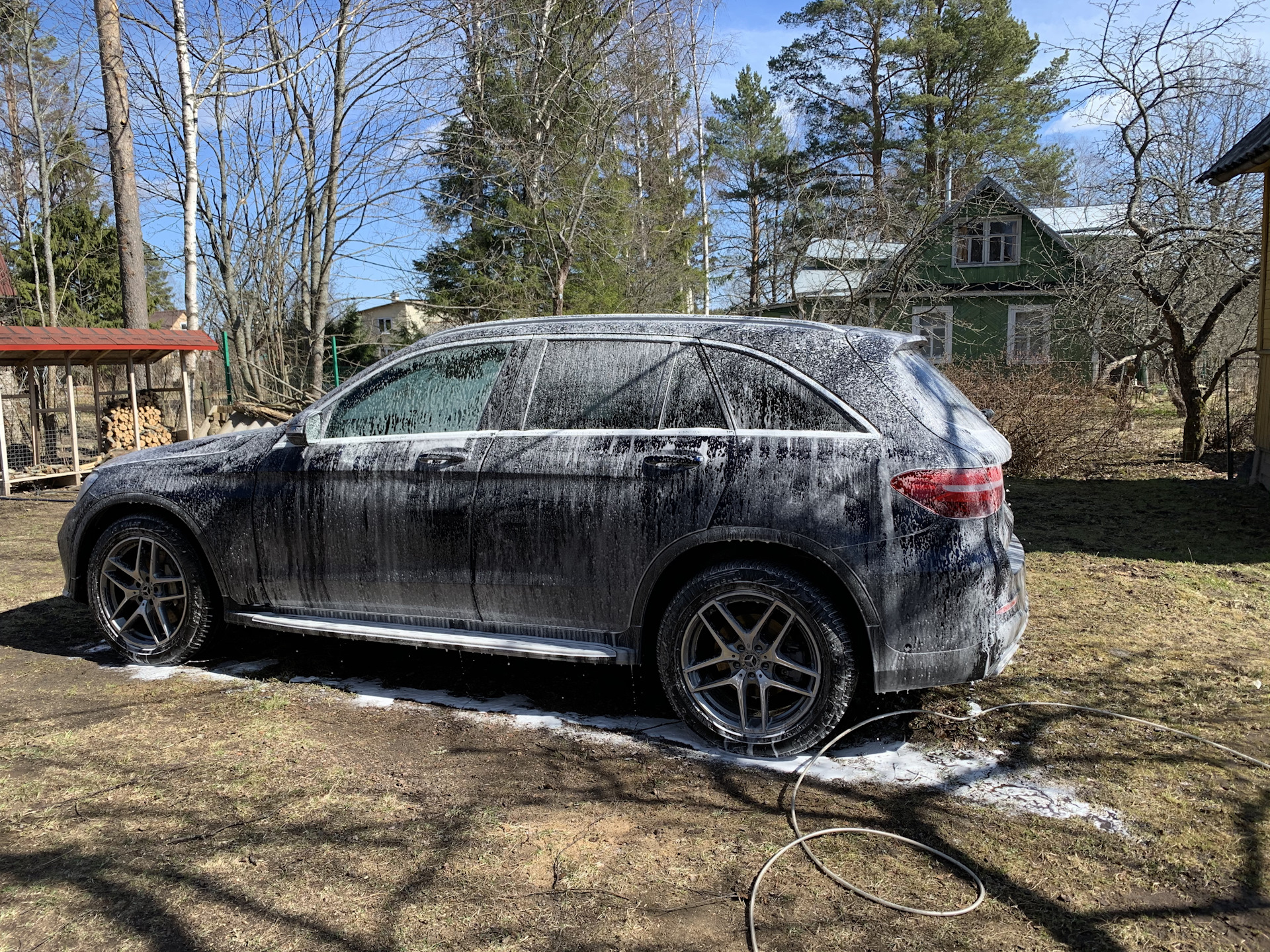 Мойка высокого давления — Mercedes-Benz GLC (X253), 2,2 л, 2019 года |  мойка | DRIVE2