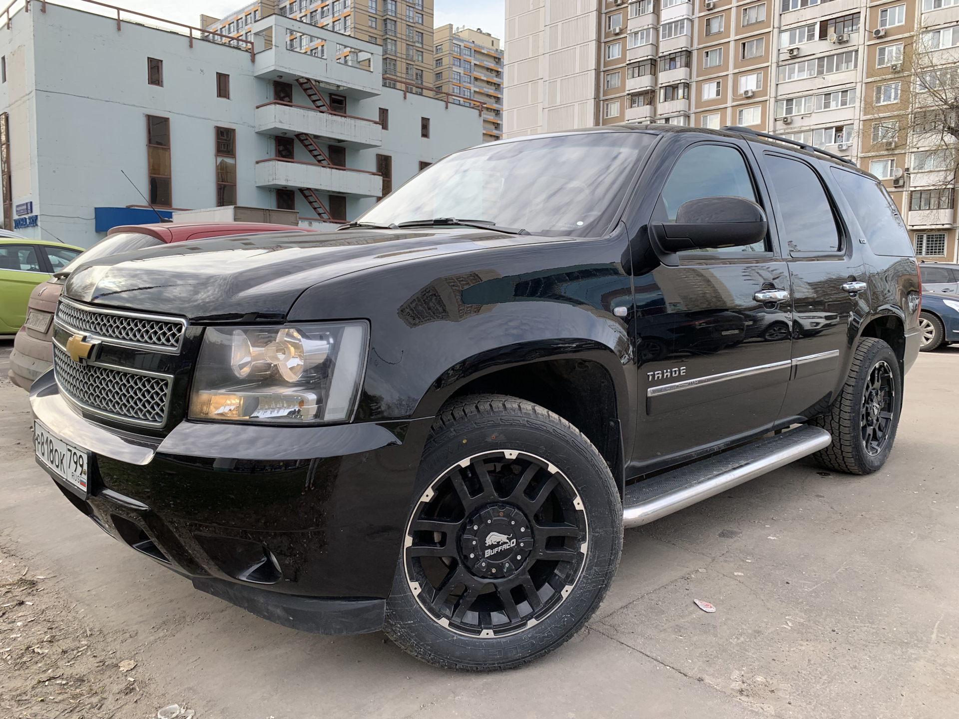 Chevrolet Tahoe gmt900 антихром