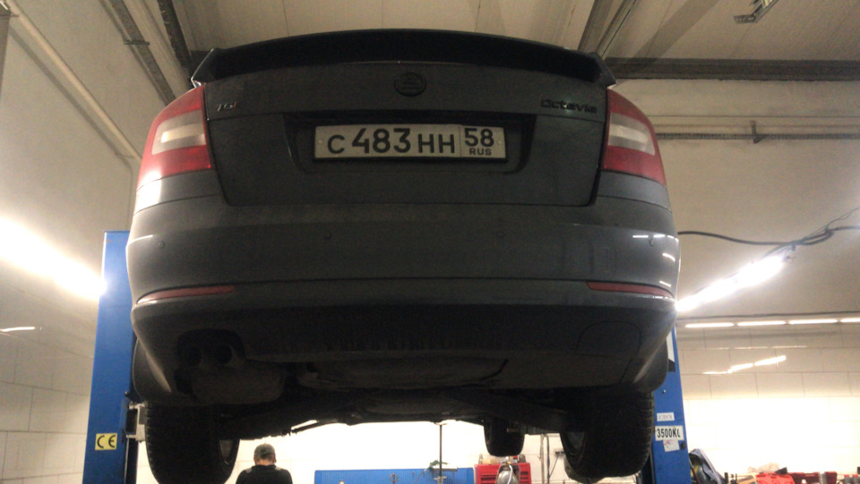 Переобувка, замена ступицы и задних сайлентблоков — Skoda Octavia A5 ...
