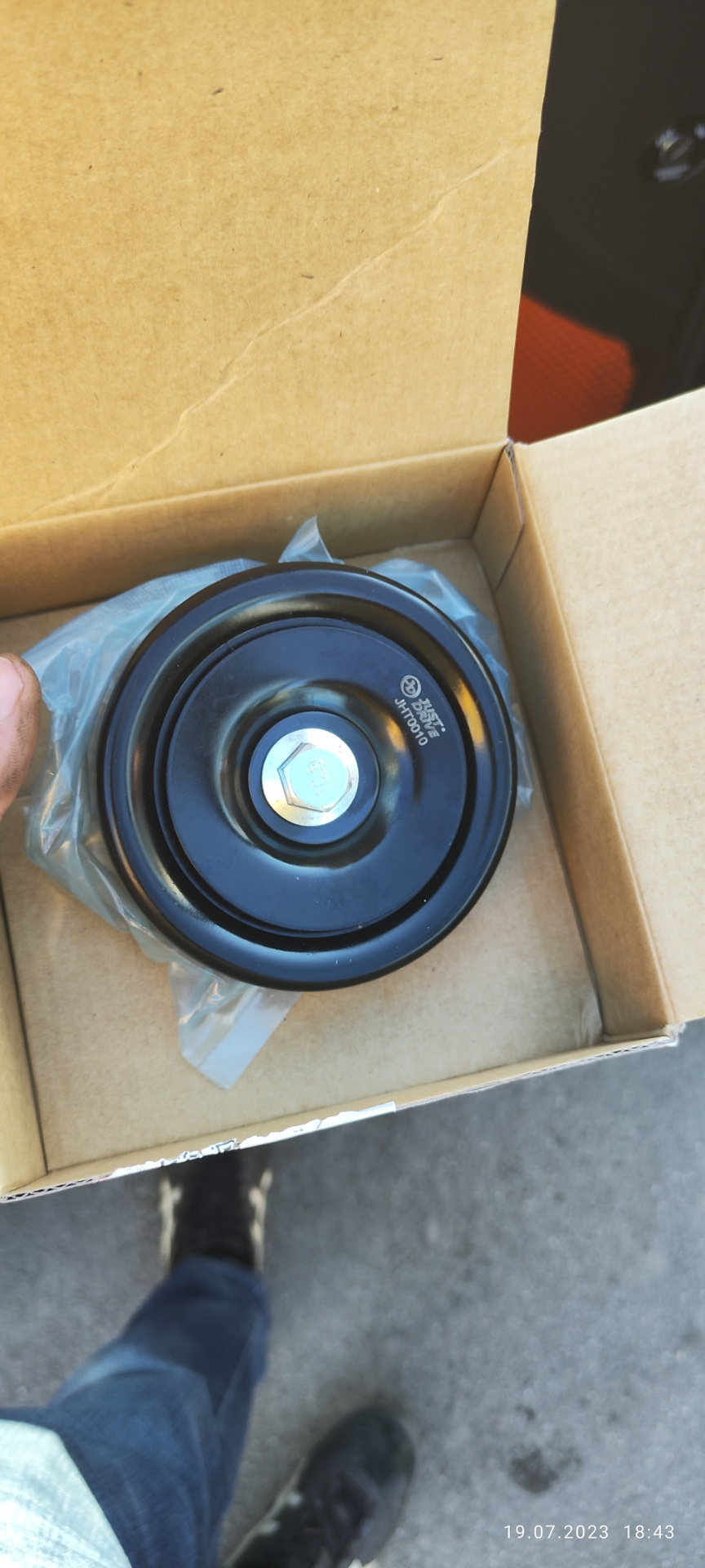 Ролик и ремень — KIA Ceed (1G), 1,6 л, 2011 года | расходники | DRIVE2