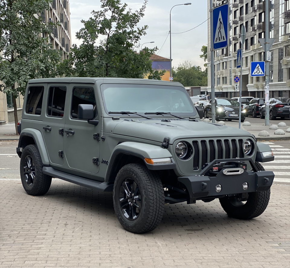 Пленка для кузова — Jeep Wrangler (JL), 2 л, 2021 года | тюнинг | DRIVE2