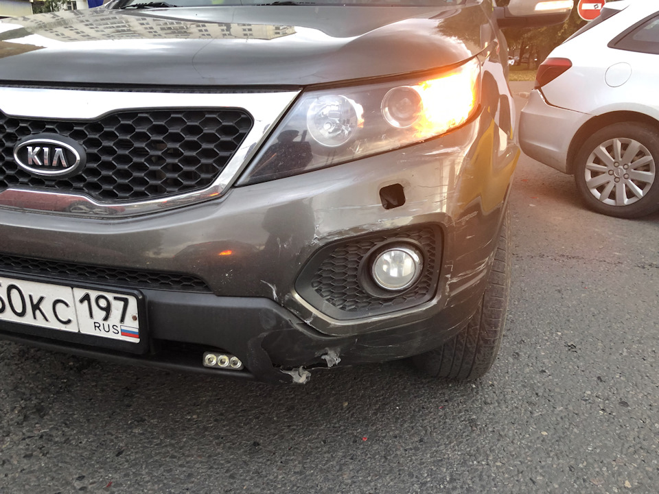 Беда не приходит одна… стекло багажника, стойки KAYABA, пружины H&R ...