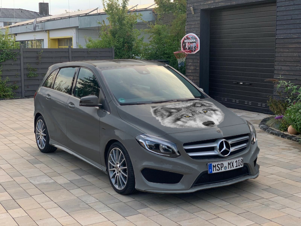 Переклейка авто — Mercedes-Benz B-Class (W246), 1,5 л, 2015 года ...