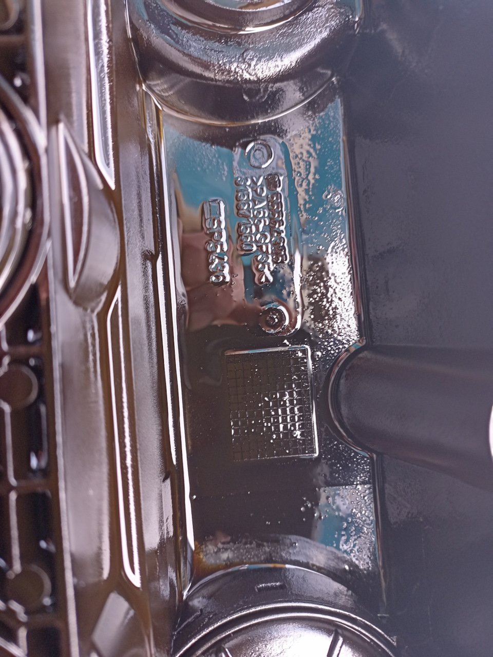 Клапанная крышка, A16XER. — Opel Astra J, 1,6 л, 2011 года | запчасти ...