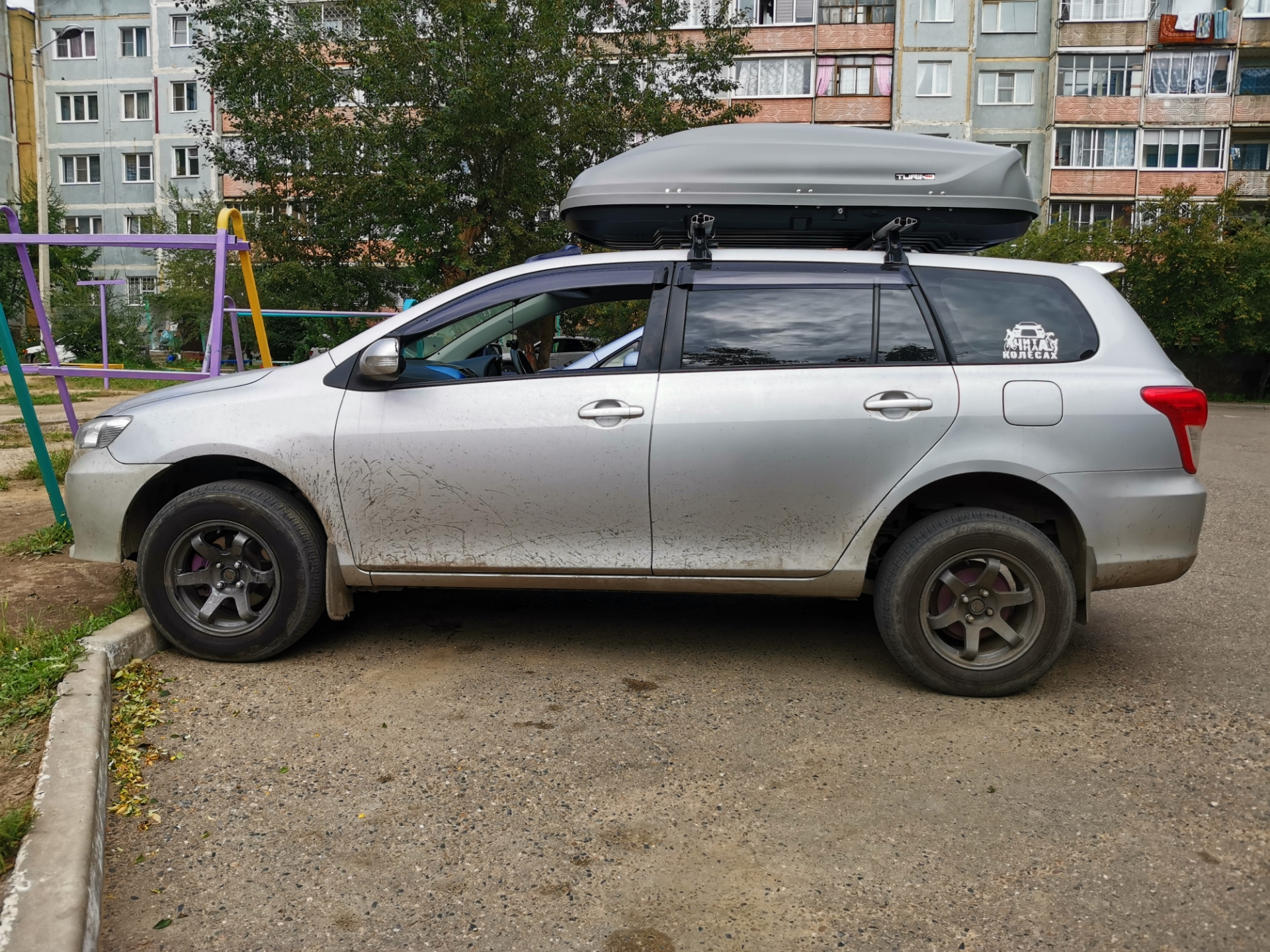 Стойки филдер 141. Багажник на крышу Toyota Corolla Fielder 141. Лифт Филдер 141. Тойота Филдер 141 кузов задняя правая арка.