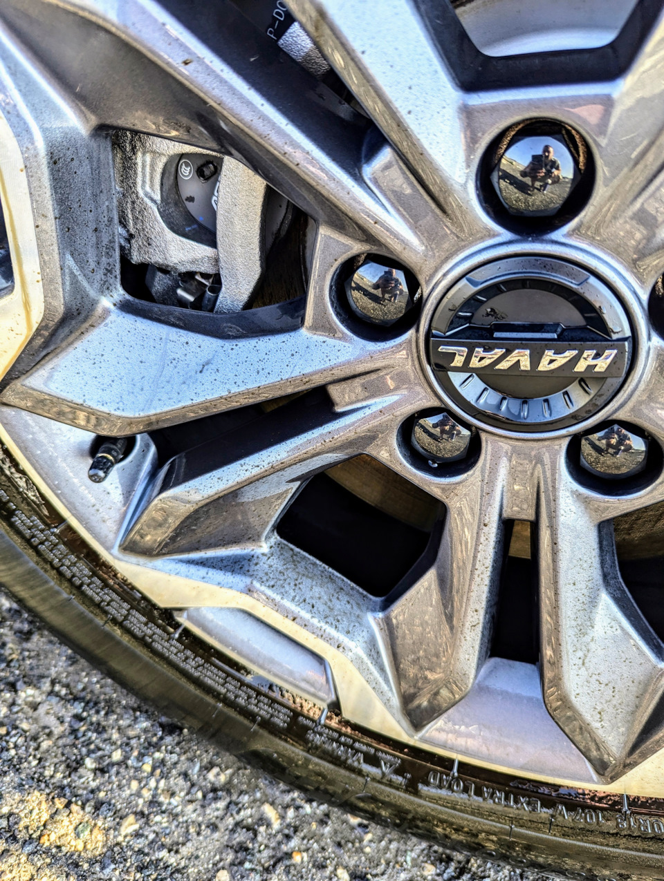 Shine Systems Tire&Wheel Cleaner работает — Haval Dargo