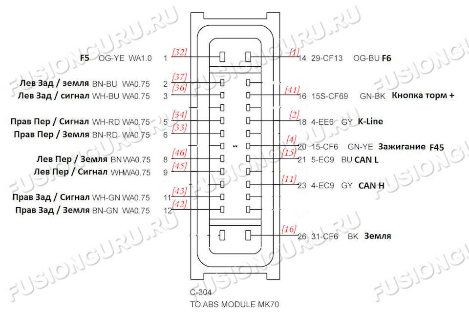mk-70 — Ford Fiesta (Mk V). Запчасти на фото: S7337, 2631