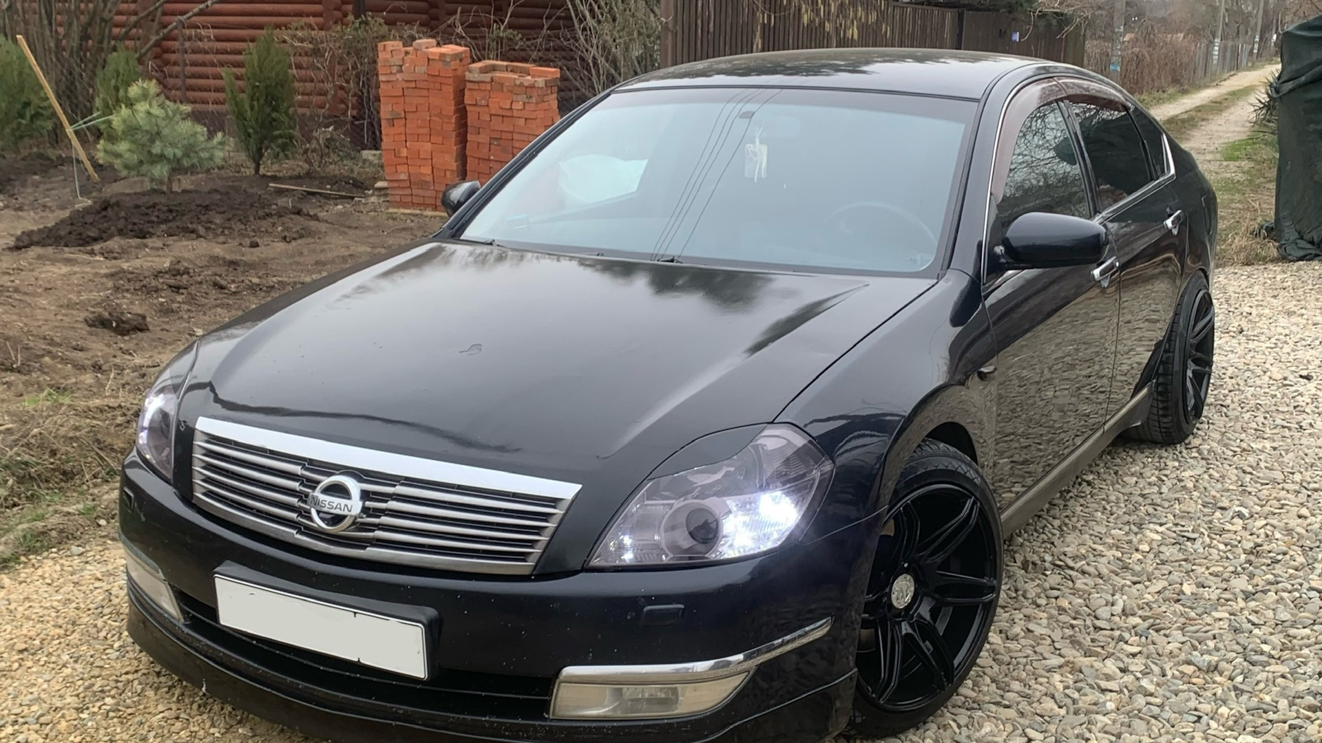 Nissan Teana (J31) 2.3 бензиновый 2007 | Black на DRIVE2