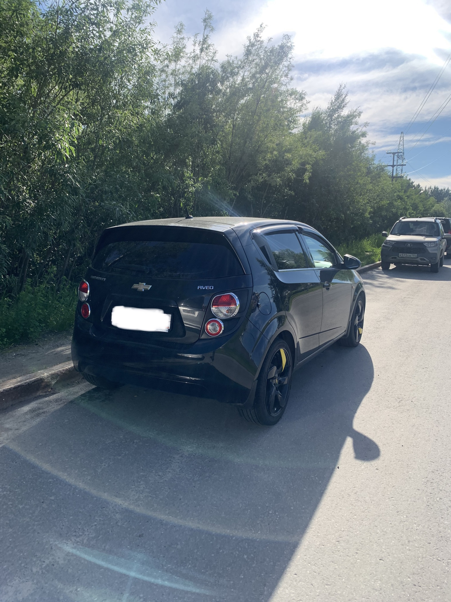 Chevrolet Aveo T300 на R18. Легковой диск LegeArtis Concept OPL534 7 ...