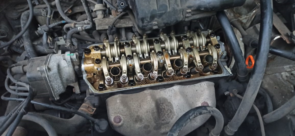 Замена прокладки клапанной крышки /шайб под болты / сальников свечных ...