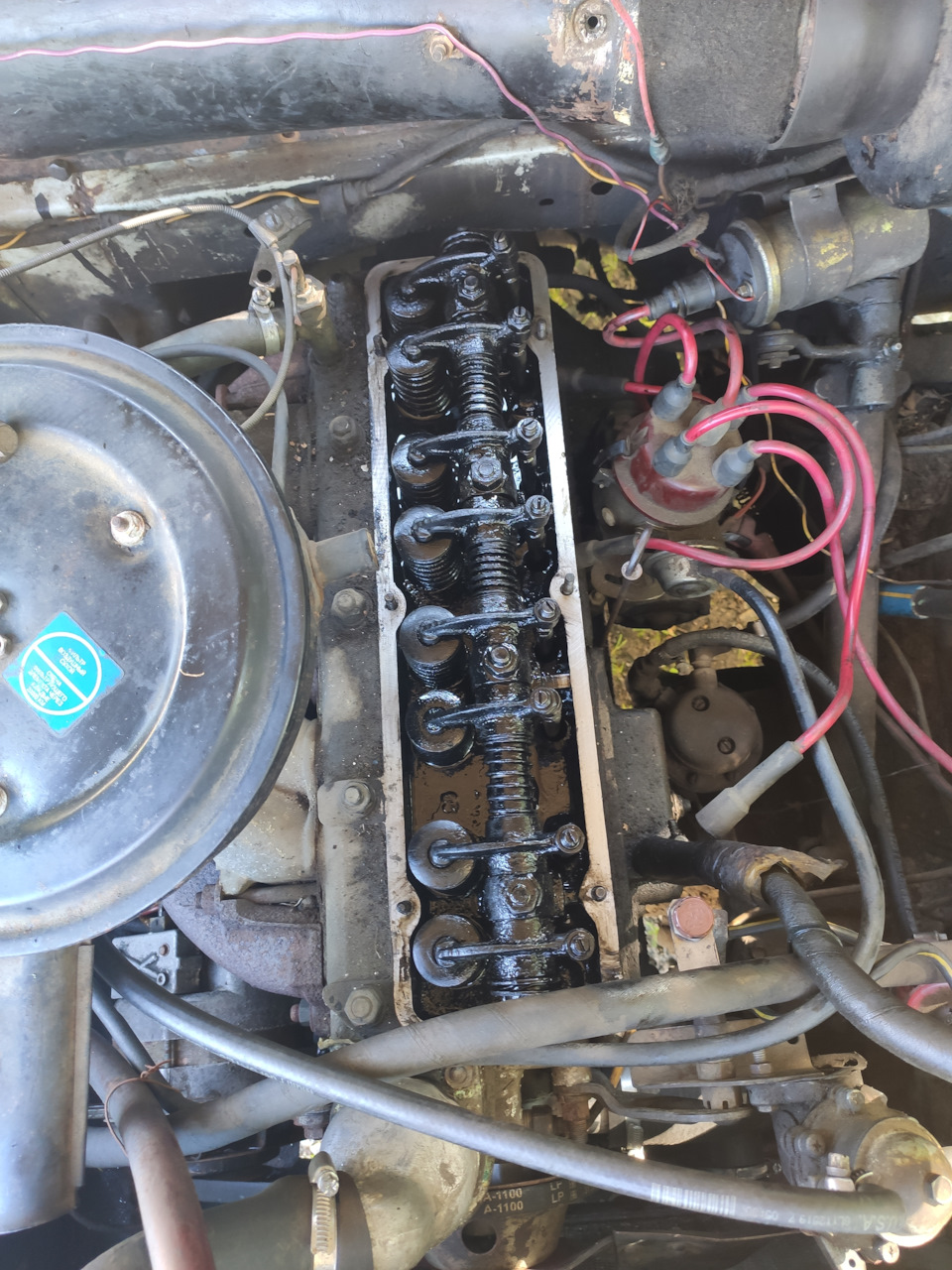 клапанка снята — ГАЗ 21