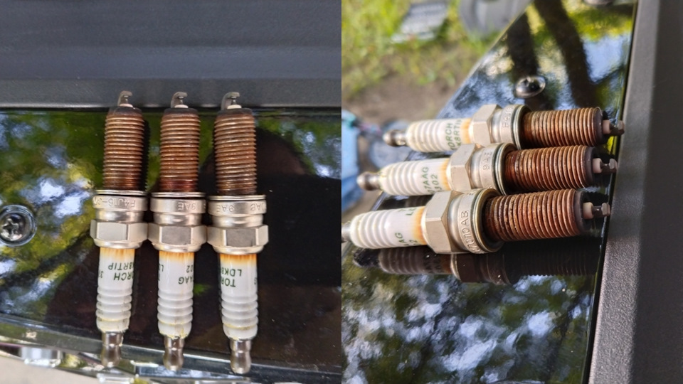 Старые свечи… — Chery Tiggo 4 Pro