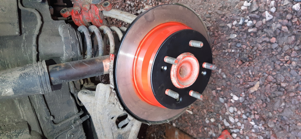 Замена задних дисков — KIA Ceed (1G), 1,6 л, 2010 года | расходники ...