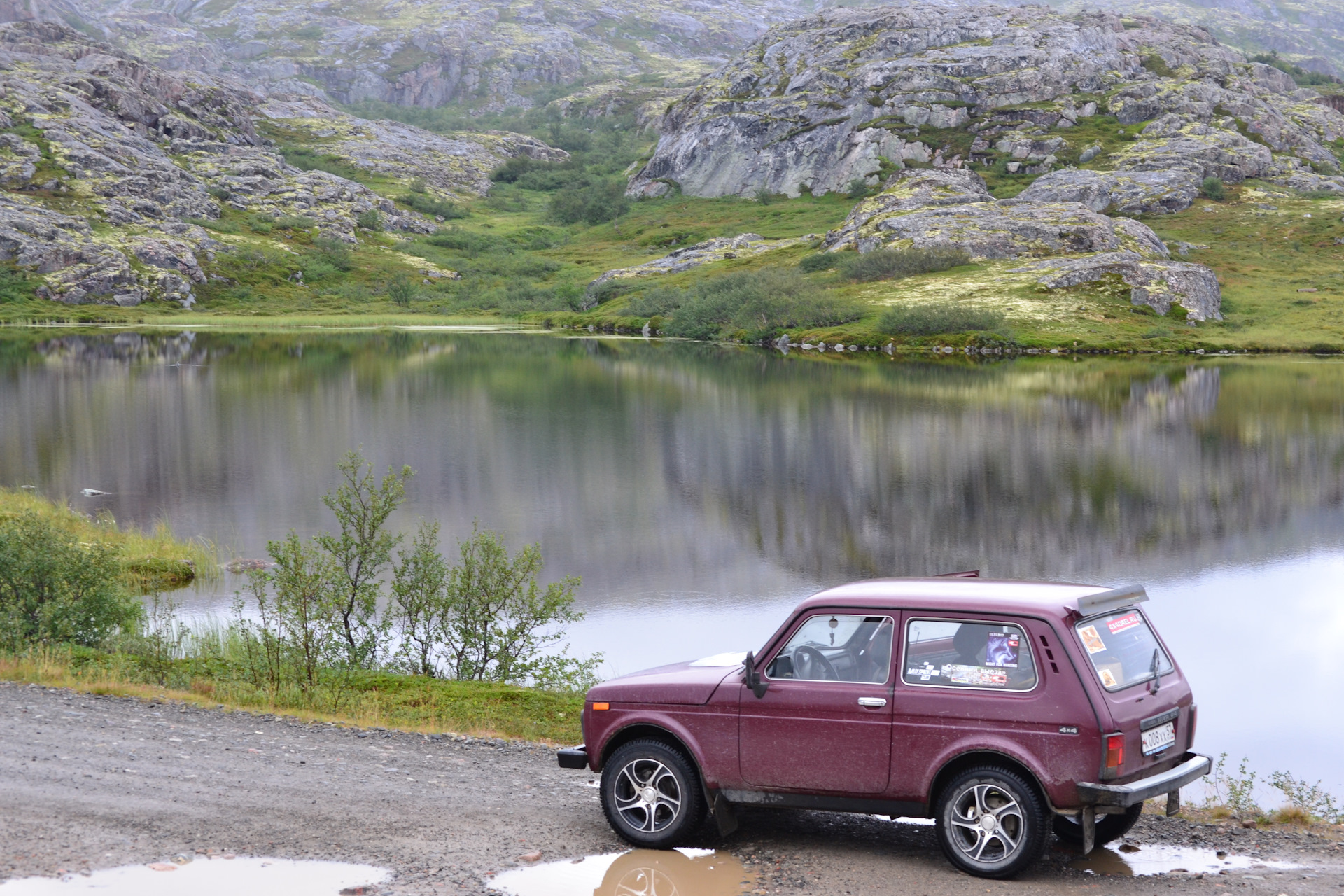 Северный отпуск: Возвращение с Рыбачьего. Часть 8. — Lada 4x4 3D, 1,7 л,  2003 года | путешествие | DRIVE2