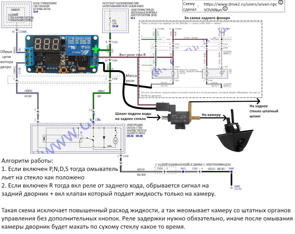 Куго с3 схема проводки