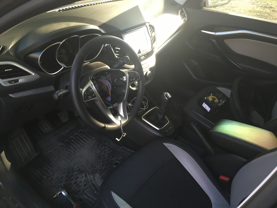 Установка анатомического руля и проблема калибровки датчика руля ...