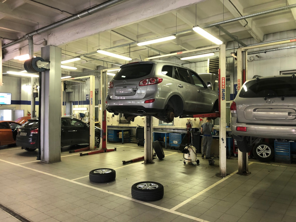 Очередное ТО, профилактика полного привода, замена масла в коробке ...