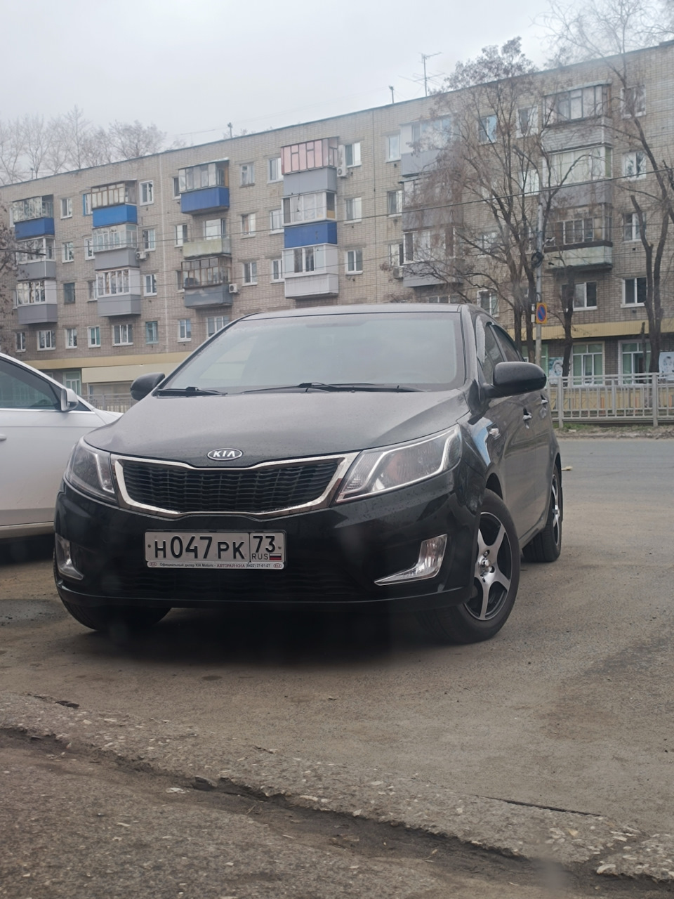 Новые тапки))) Присылайте свои фотки — KIA Rio (3G), 1,4 л, 2012 года |  колёсные диски | DRIVE2